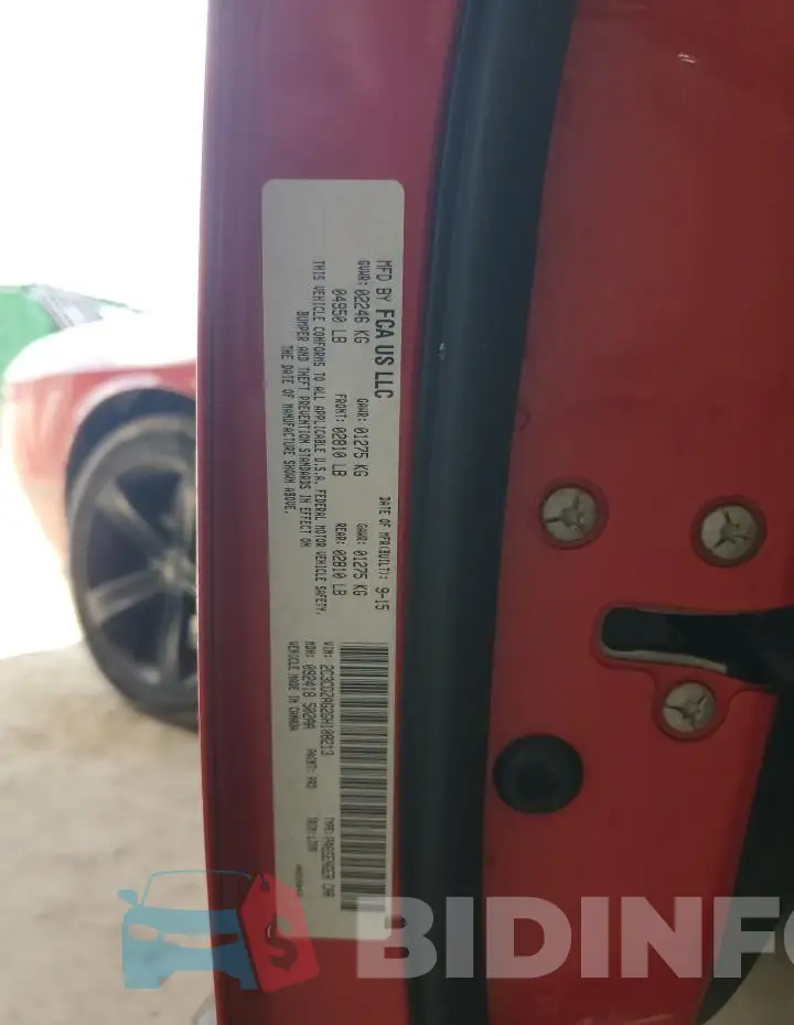 2C3CDZAG2GH108213 Photo# 13