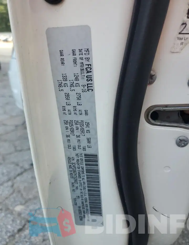 3C4PDDBG7HT529027 Photo# 13