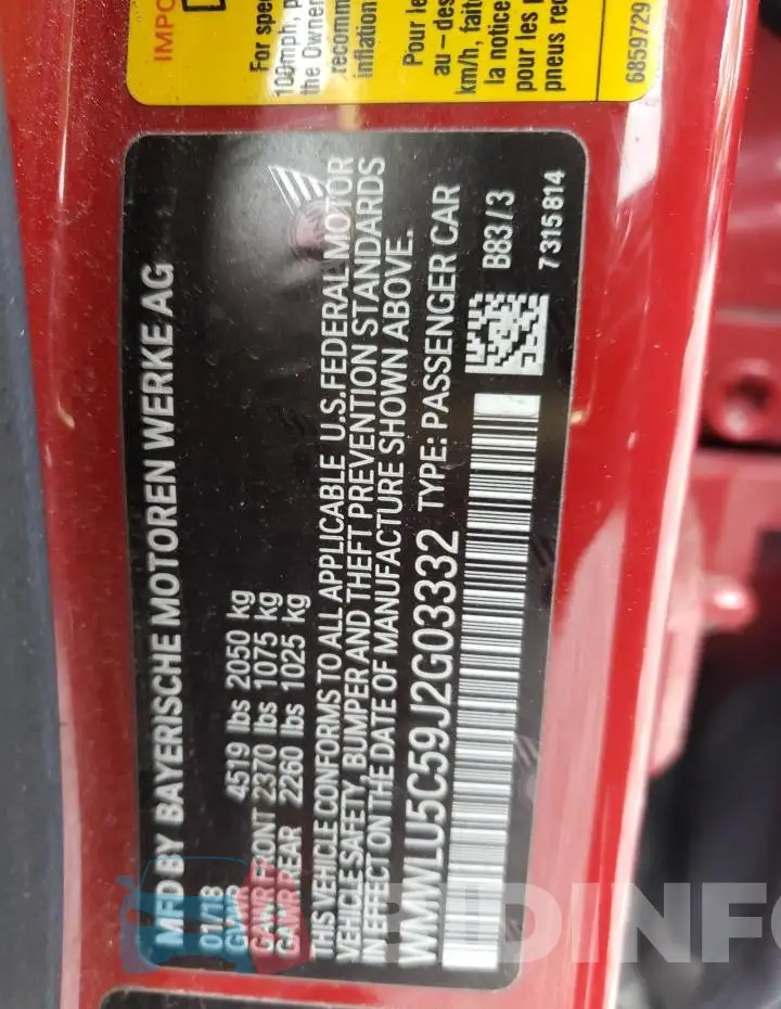 WMWLU5C59J2G03332 Photo# 12