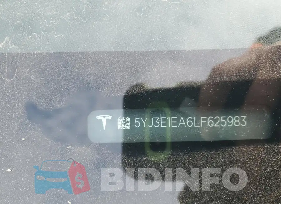 5YJ3E1EA6LF625983 Photo# 12