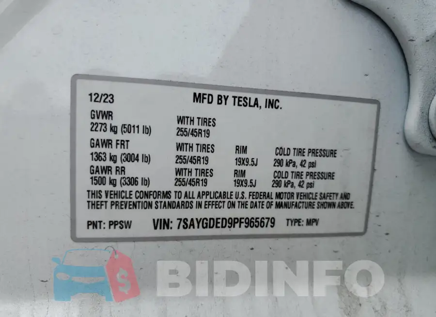 7SAYGDED9PF965679 Photo# 13