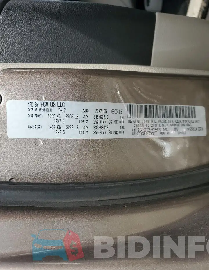 2C4RC1EG9HR788577 Photo# 13