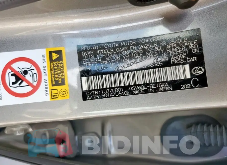JTHBK1GG5G2226365 Photo# 12