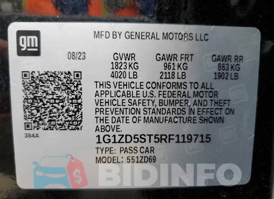 1G1ZD5ST5RF119715 Photo# 13