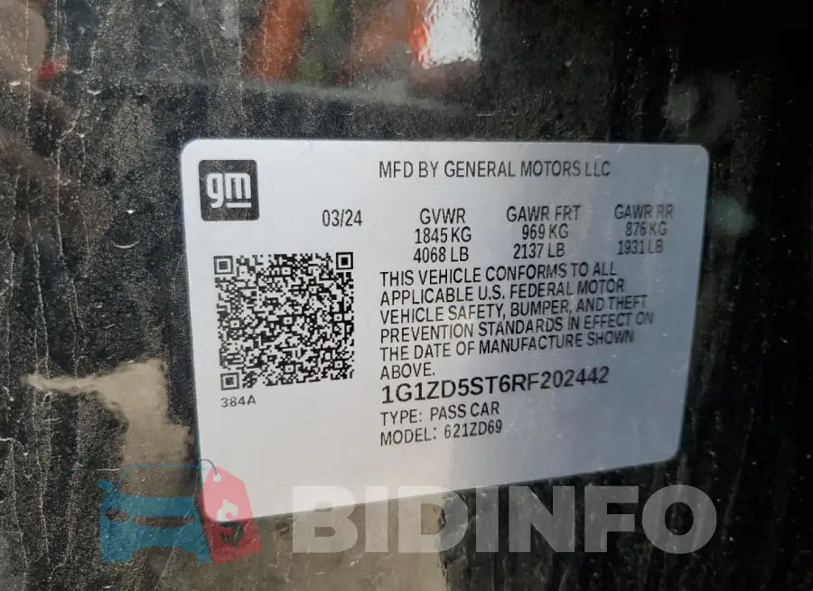 1G1ZD5ST6RF202442 Photo# 12
