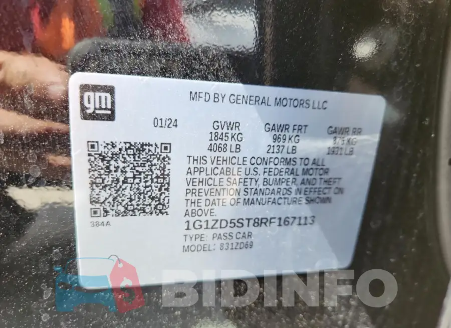 1G1ZD5ST8RF167113 Photo# 13