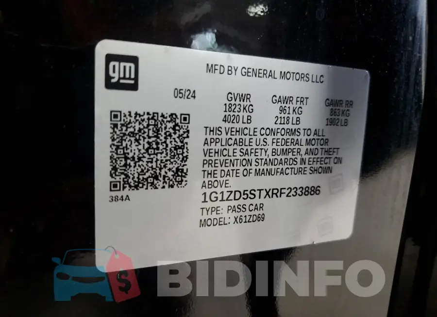 1G1ZD5STXRF233886 Photo# 12