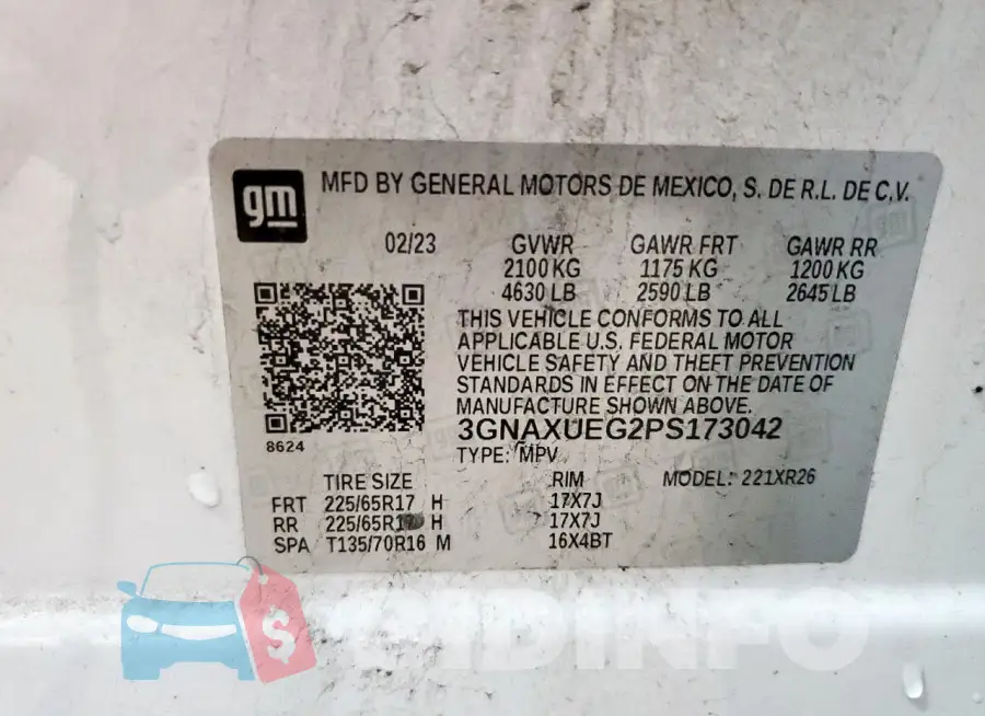 3GNAXUEG2PS173042 Photo# 13