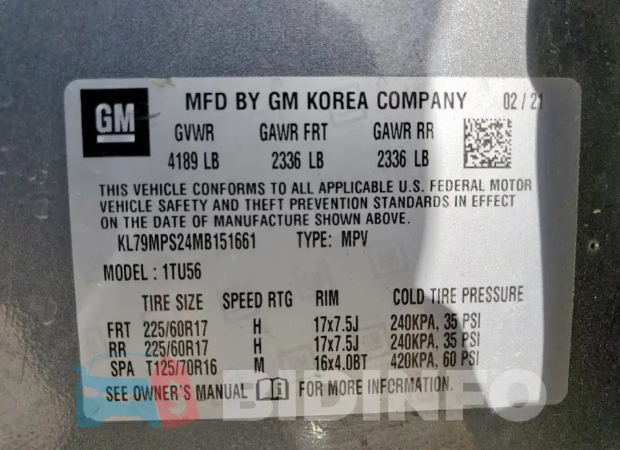 KL79MPS24MB151661 Photo# 14