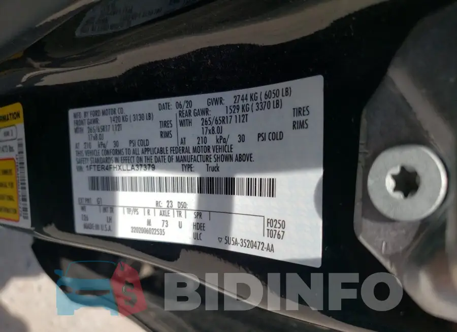 1FTER4FHXLLA37379 Photo# 12