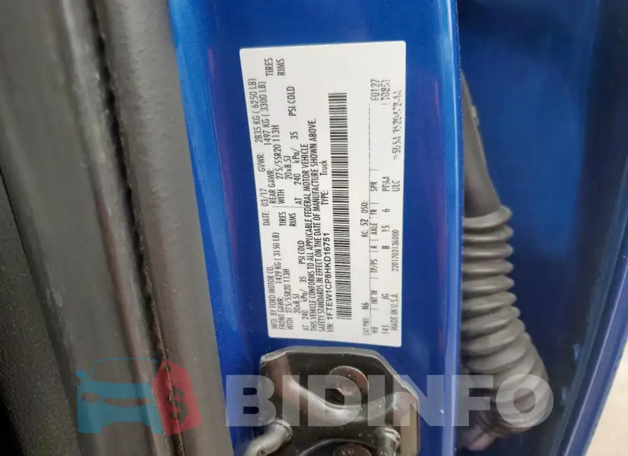 1FTEW1CP8HKD16751 Photo# 12