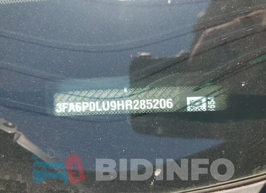 3FA6P0LU9HR285206 Photo# 12