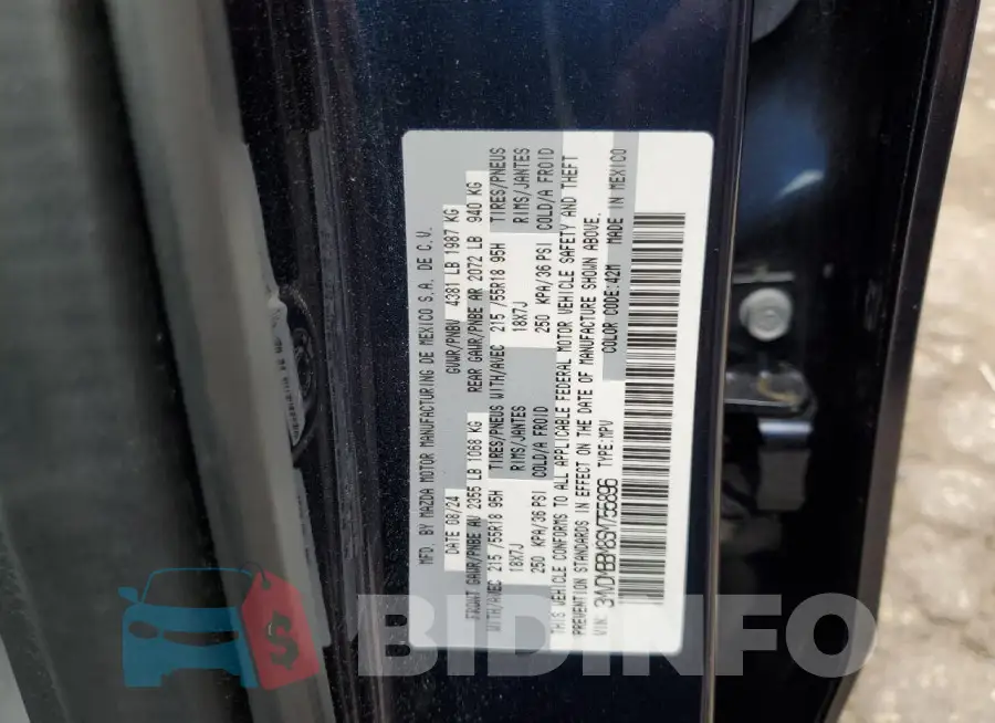 3MVDMBBM8SM755896 Photo# 13
