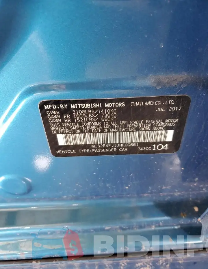 ML32F4FJ1JHF00661 Photo# 12