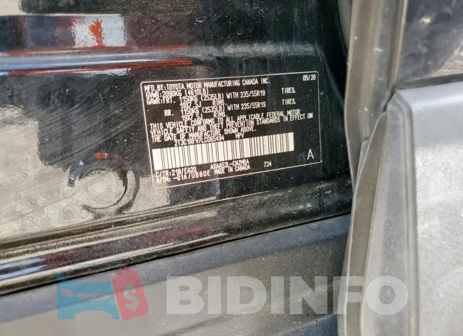 2T3C1RFV7LC065494 Photo# 12