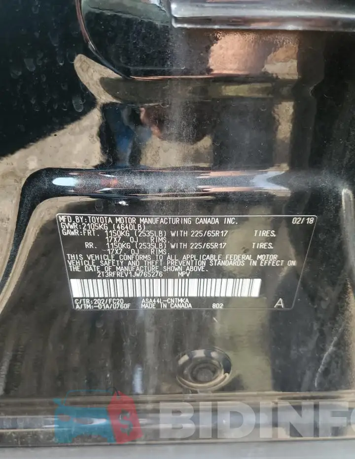 2T3RFREV1JW765276 Photo# 13