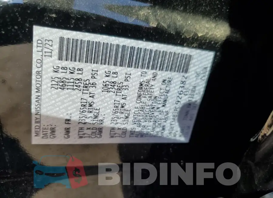 5N1BT3AB3PC926382 Photo# 13