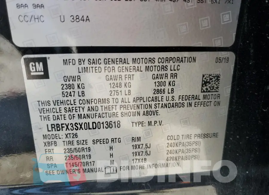 LRBFX3SX0LD013618 Photo# 13
