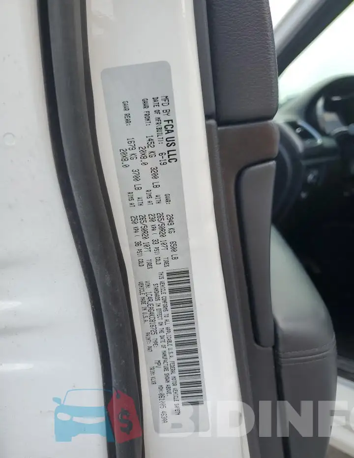 1C4RJEAG4KC816725 Photo# 13