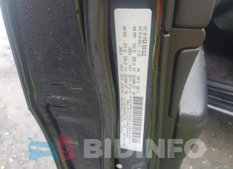 1C4RJFAG2KC587337 Photo# 13