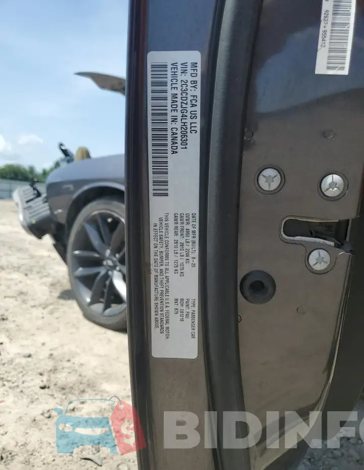 2C3CDZJG4LH206301 Photo# 12