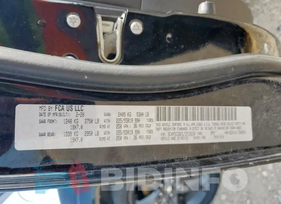 3C4PDCGB7LT213210 Photo# 14