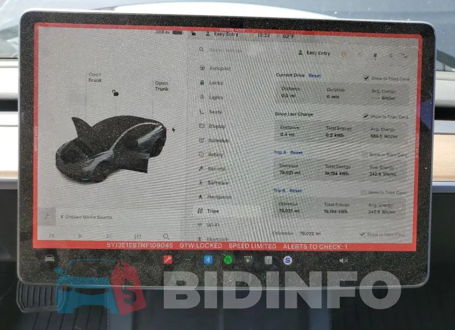 5YJ3E1EB7NF109045 Photo# 9