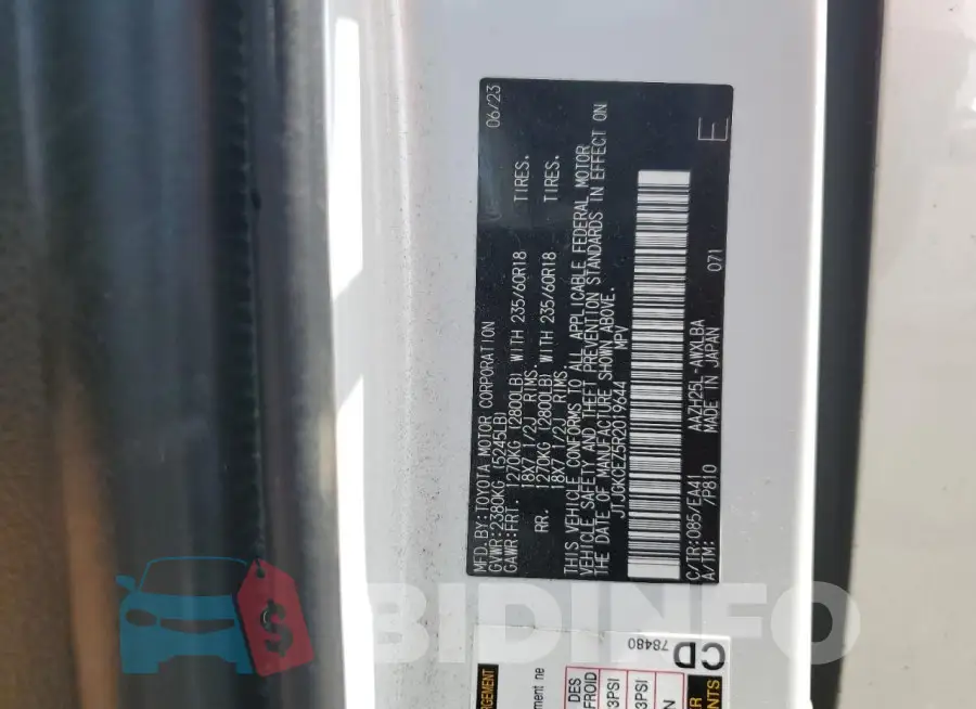 JTJGKCEZ5R2019644 Photo# 14