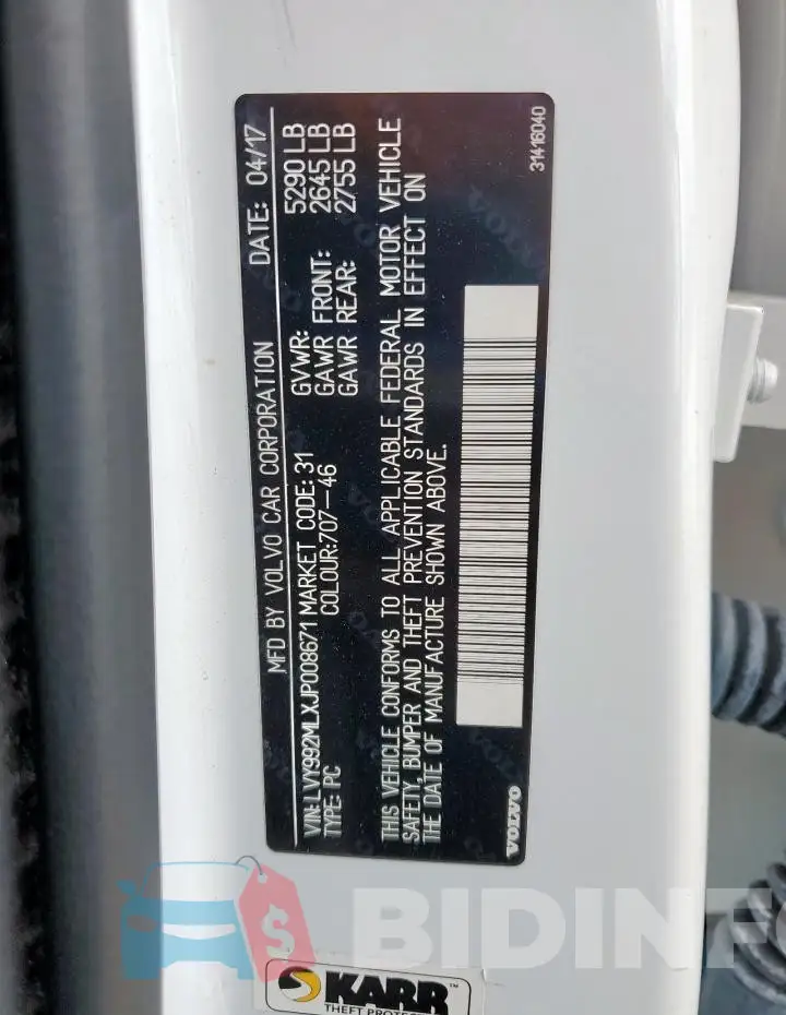 LVY992MLXJP008671 Photo# 13