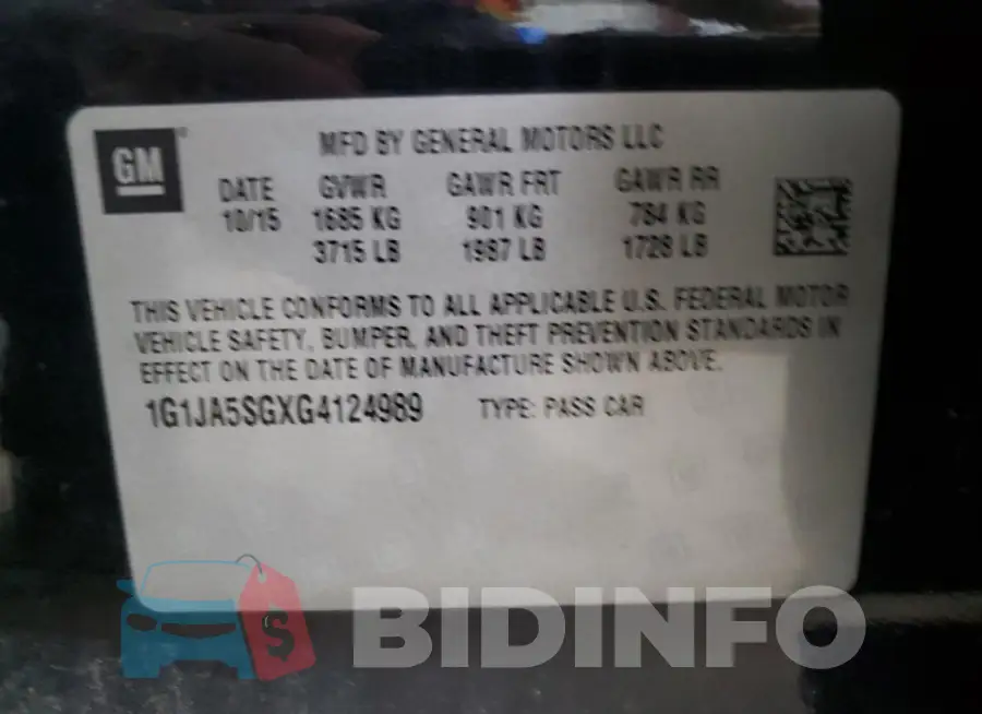 1G1JA5SGXG4124989 Photo# 12