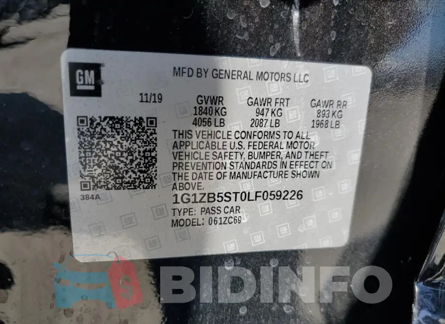 1G1ZB5ST0LF059226 Photo# 12