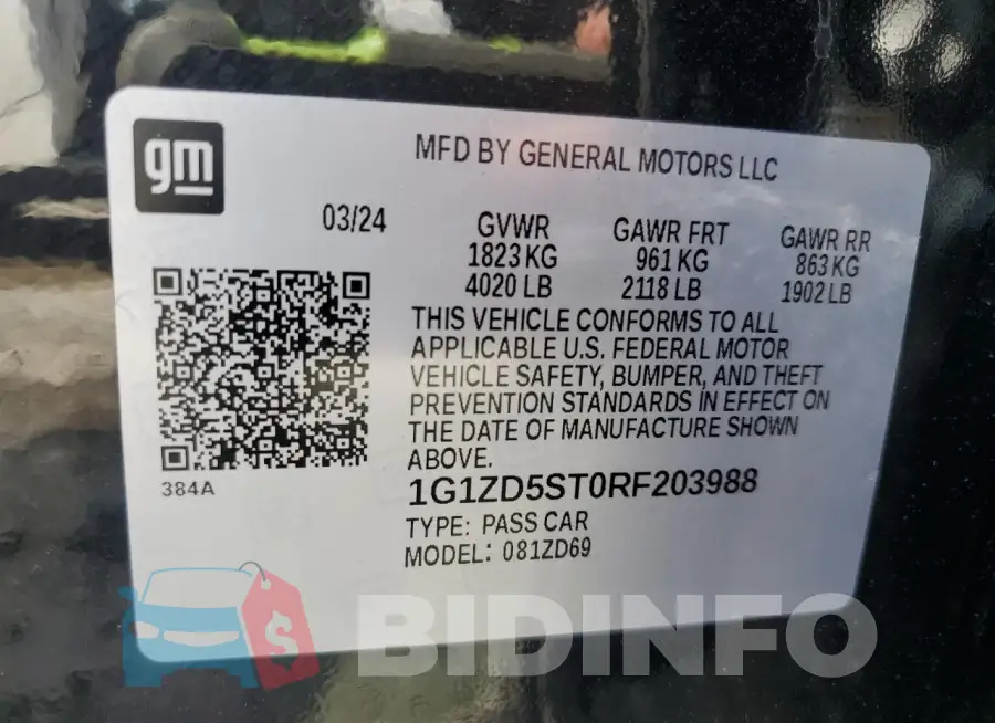 1G1ZD5ST0RF203988 Photo# 12