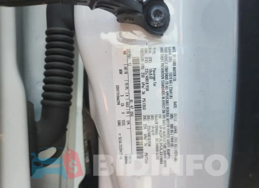 1FADP3L95JL221883 Photo# 12