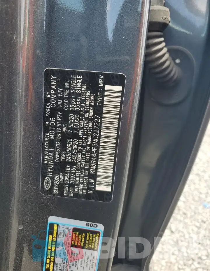 KM8R44HE3MU227227 Photo# 13