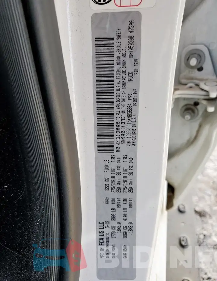 1C6SRFFT5KN856264 Photo# 12