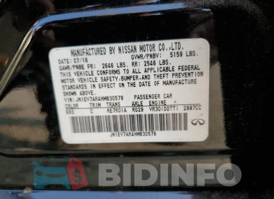 JN1EV7AR4HM830579 Photo# 12