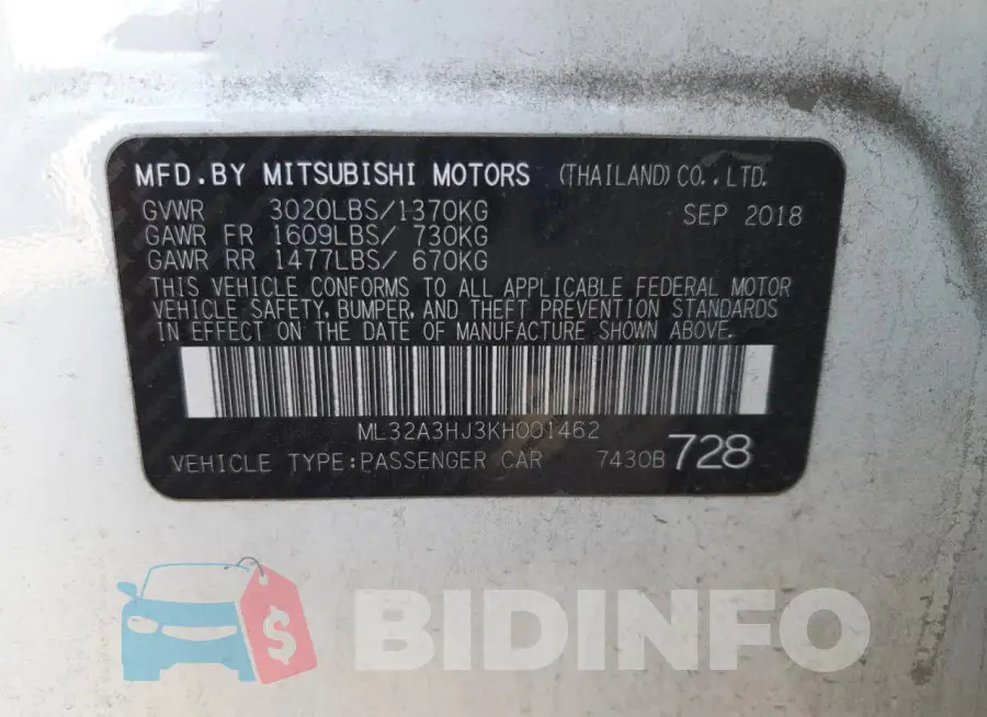 ML32A3HJ3KH001462 Photo# 12