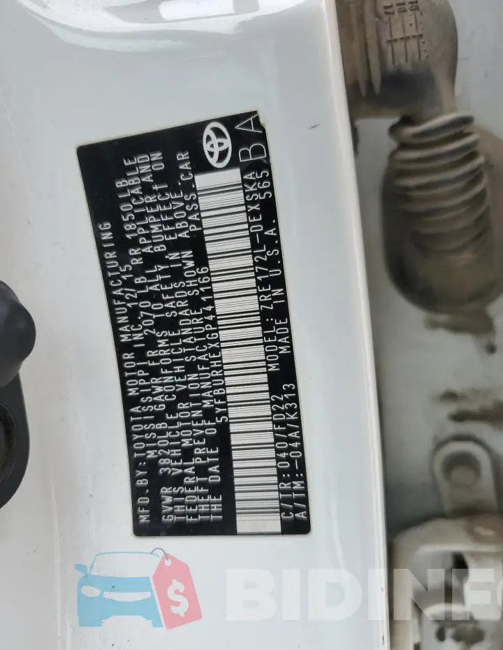 5YFBURHEXGP441166 Photo# 12