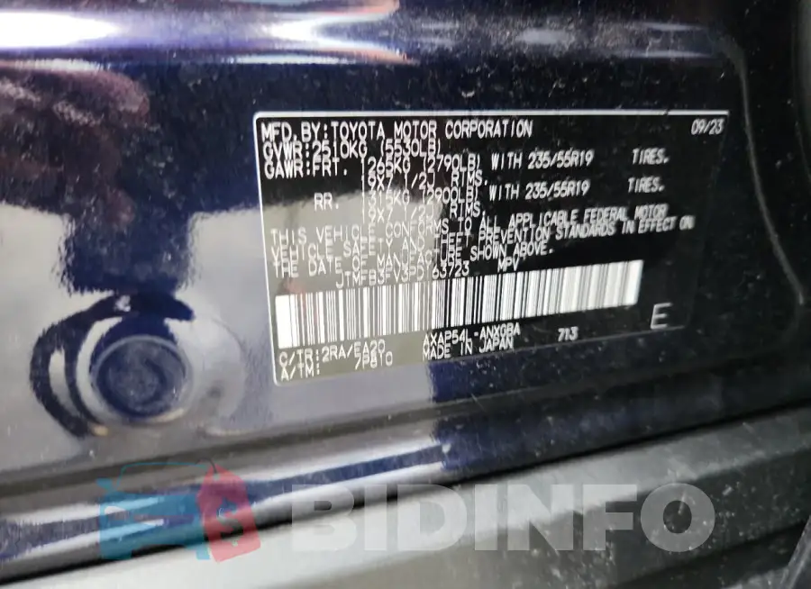 JTMFB3FV3PD163723 Photo# 13