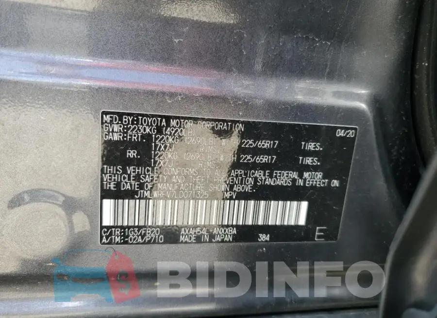 JTMLWRFV7LD071325 Photo# 13