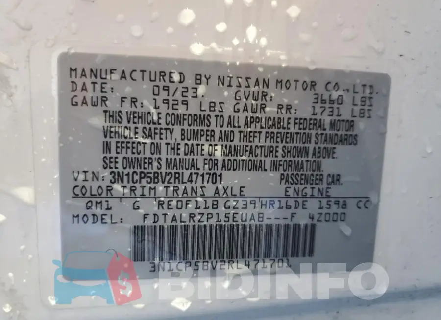 3N1CP5BV2RL471701 Photo# 14