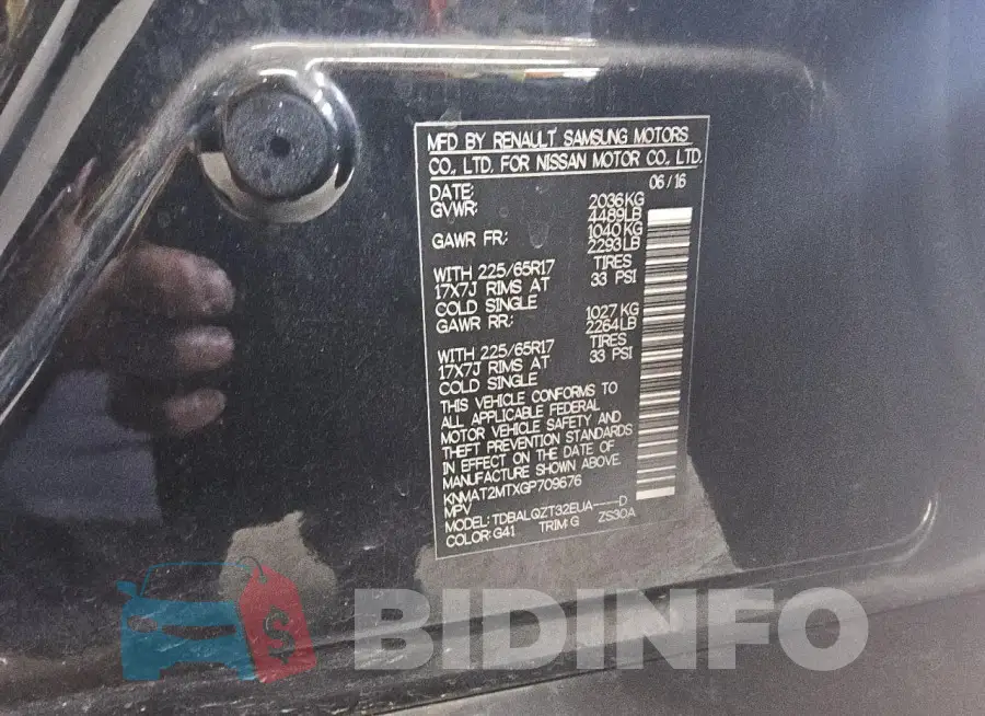 KNMAT2MTXGP709676 Photo# 13
