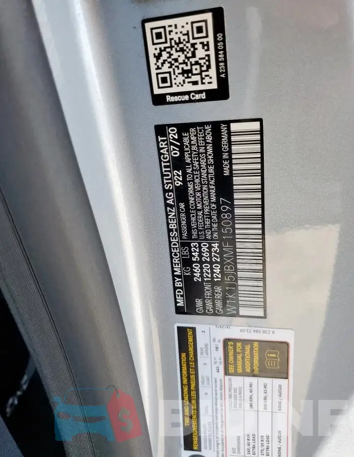 W1K1J5JBXMF150897 Photo# 12