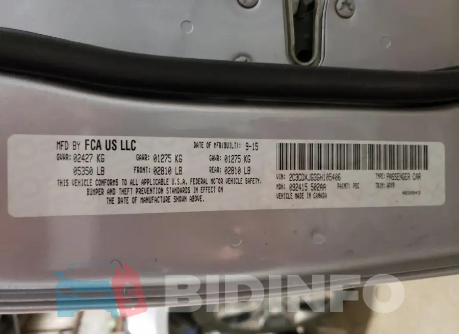 2C3CDXJG3GH105406 Photo# 12