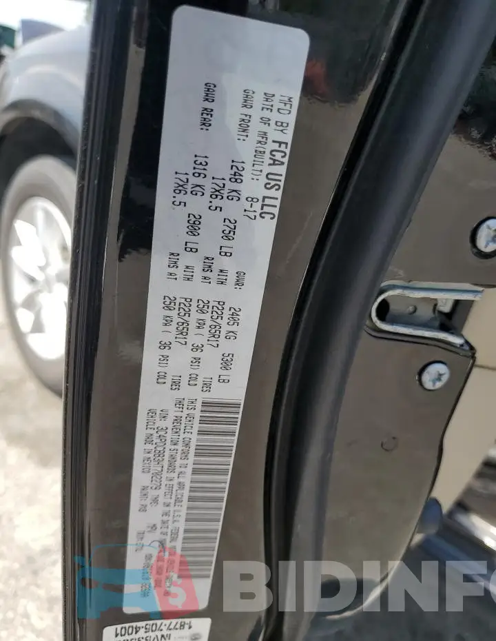 3C4PDCBB3HT702279 Photo# 13