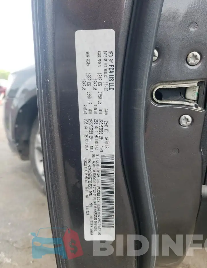 3C4PDDGG8GT163621 Photo# 12