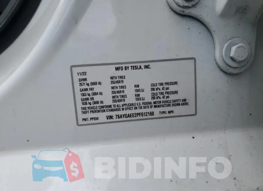 7SAYGAEE2PF612160 Photo# 13