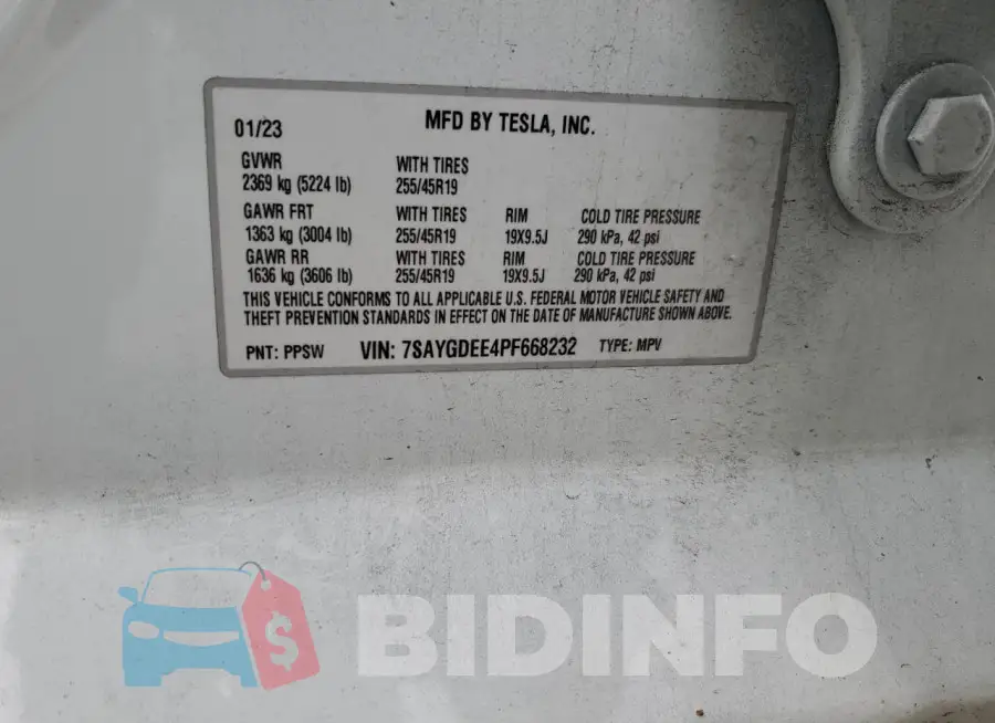 7SAYGDEE4PF668232 Photo# 14