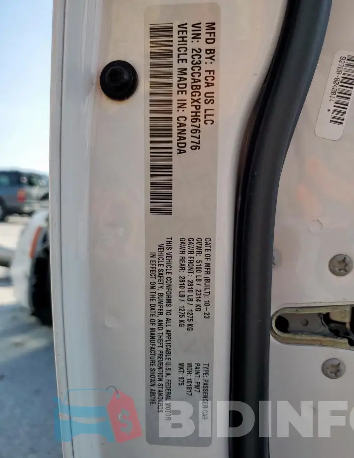 2C3CCABGXPH676776 Photo# 12