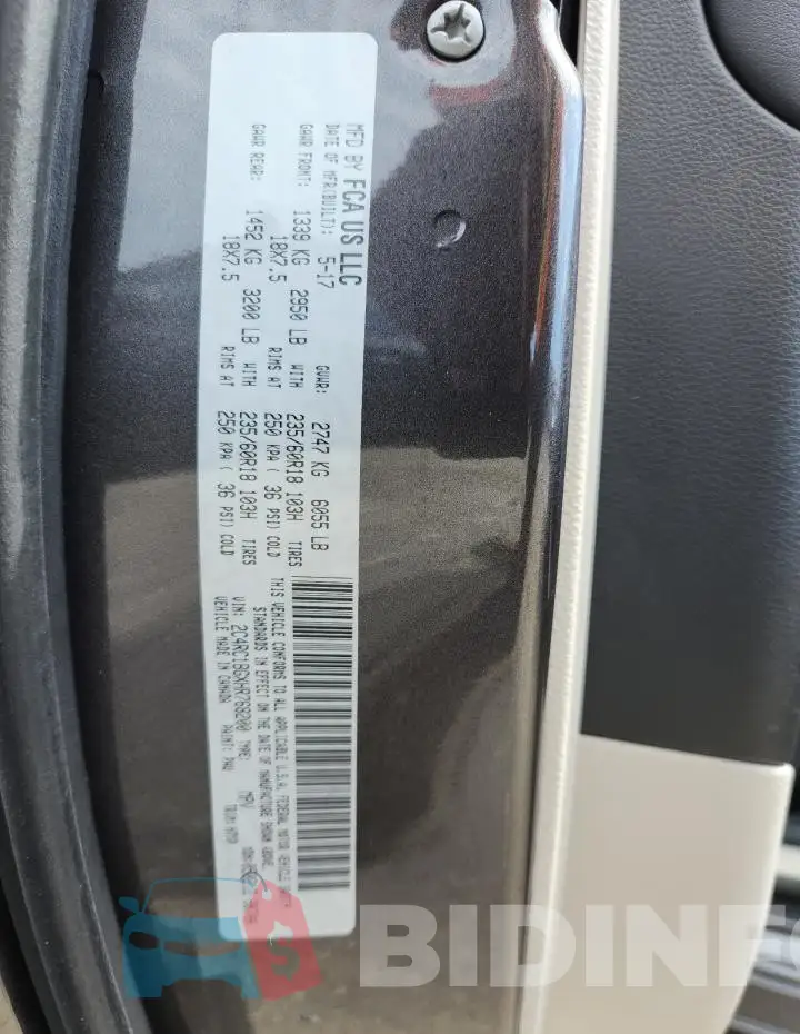 2C4RC1BGXHR768200 Photo# 14
